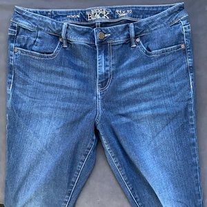 Buckle black men’s jeans